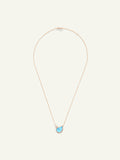Necklace SIGNATURE 2 Drops Swiss Topaz / Diamond Pavé
