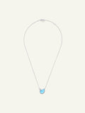Necklace SIGNATURE 2 Drops Swiss Topaz / Diamond Pavé
