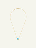 SIGNATURE 2 Drops Halskette Swiss Topas und Diamant Pavé