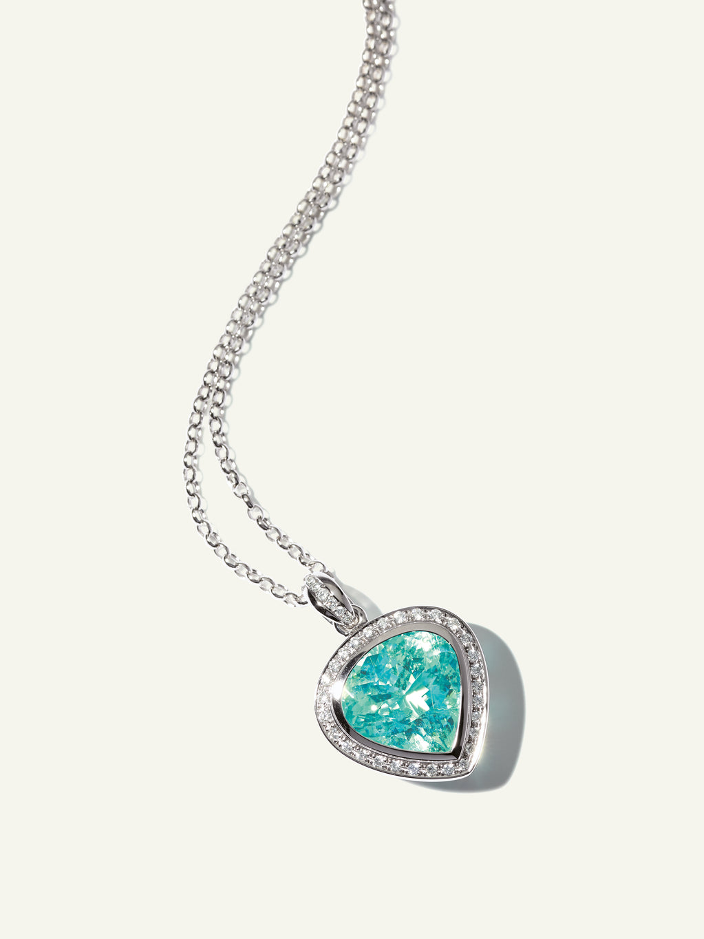GLAMOUR Anhänger mit Paraiba Turmalinen
