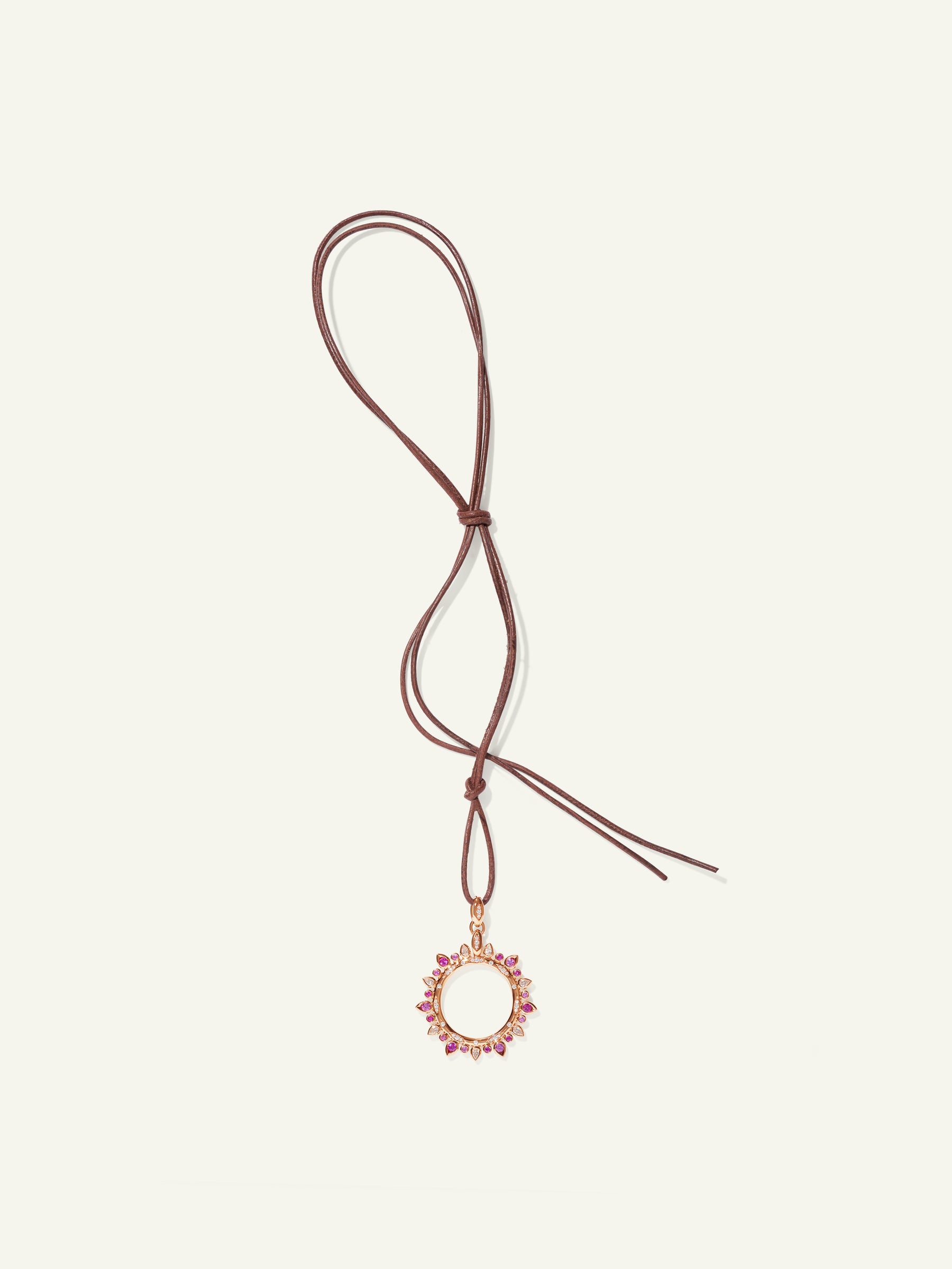 GYPSY Large Sun Anhänger in 'Blush'