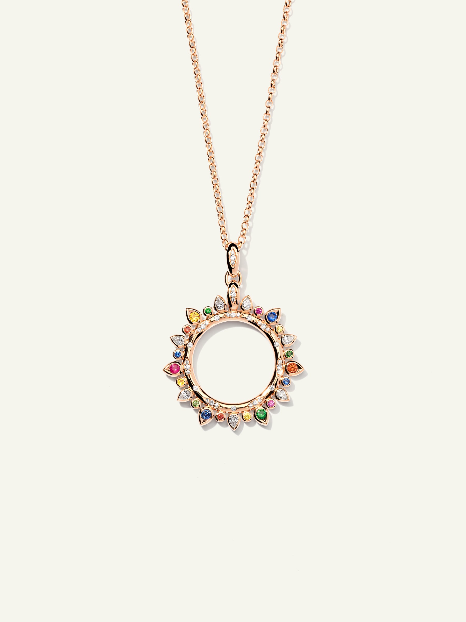 GYPSY Large Sun Anhänger in 'Candy'