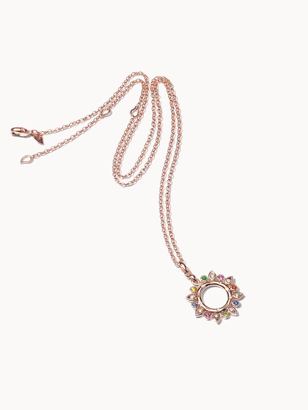 GYPSY Small Sun Pendant in 'Candy'