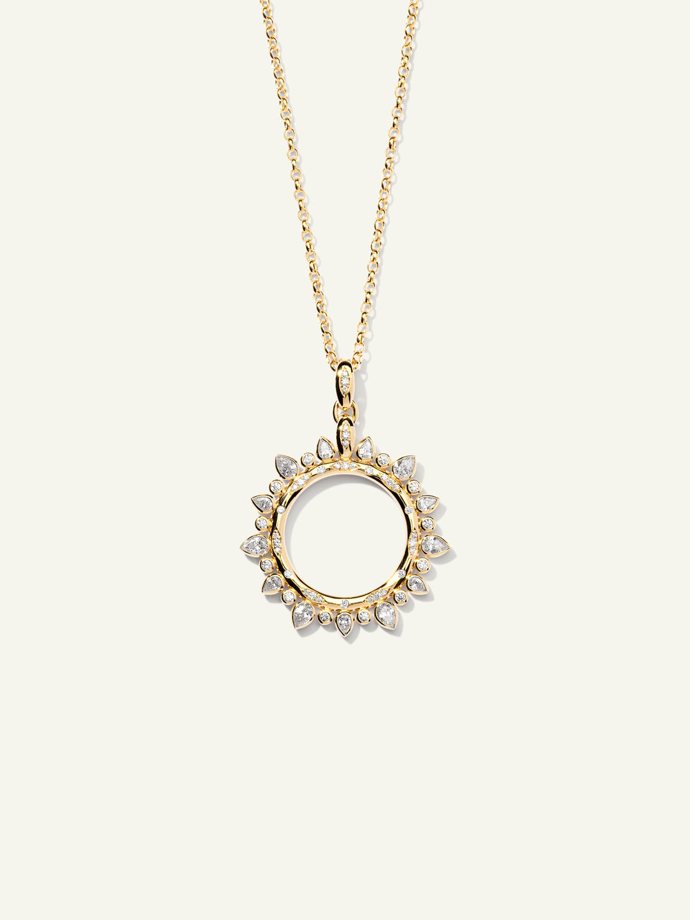 GYPSY Large Sun Pendant in 'Classic'