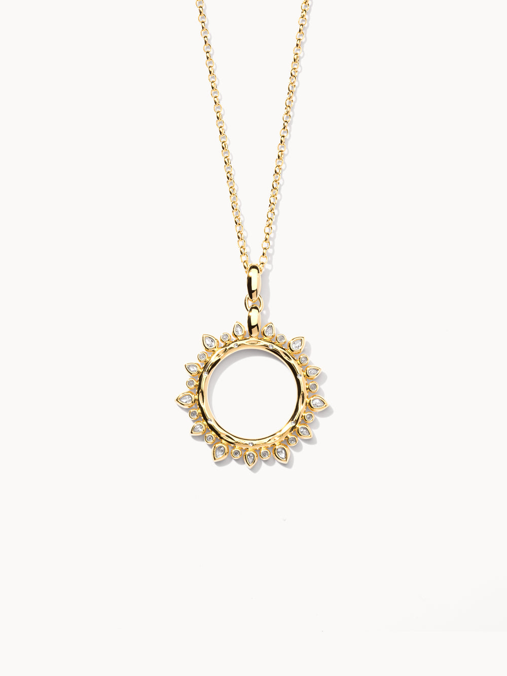 GYPSY Large Sun Pendant in 'Classic'