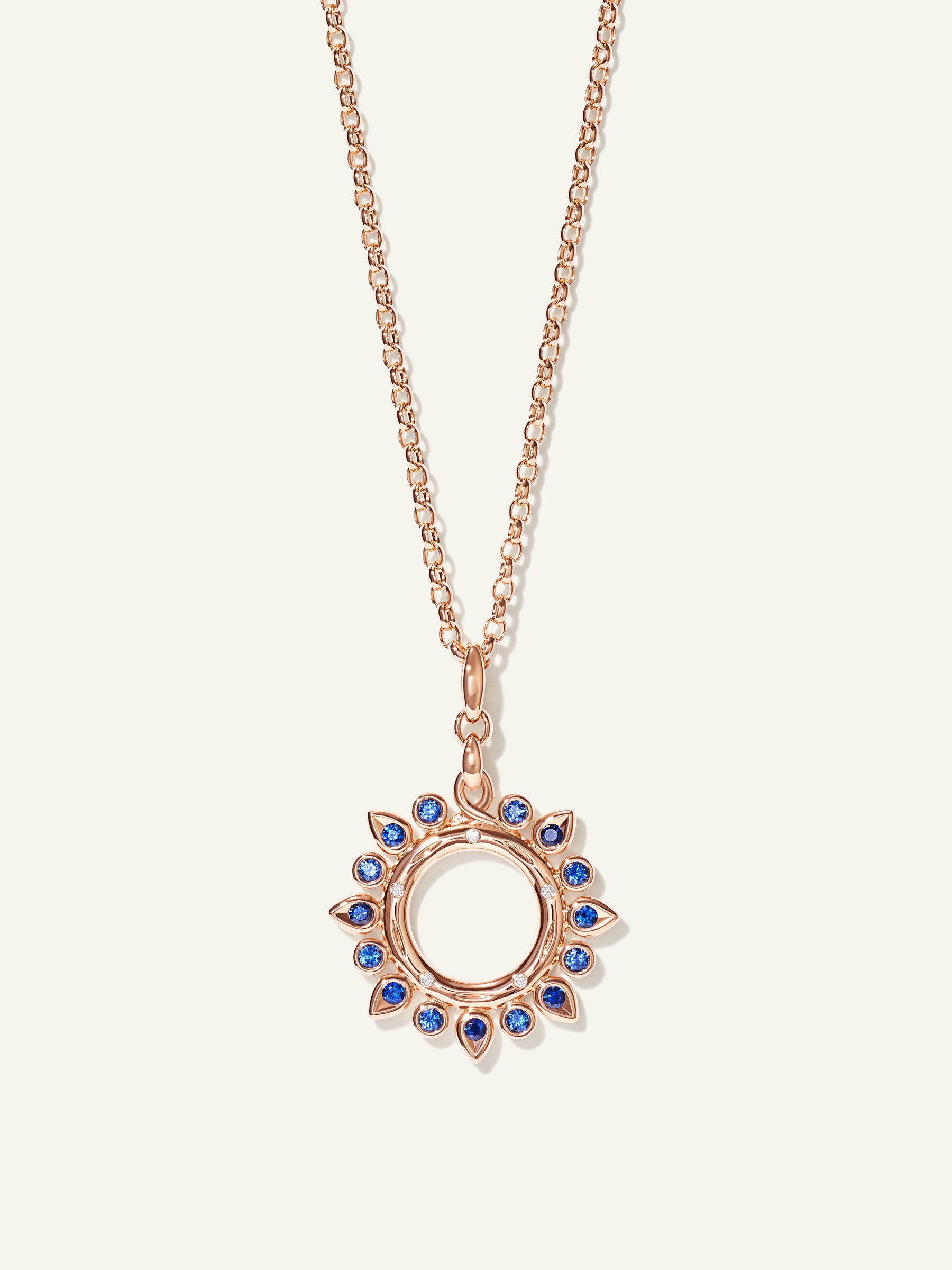 GYPSY Small Sun Anhänger in 'Ocean'