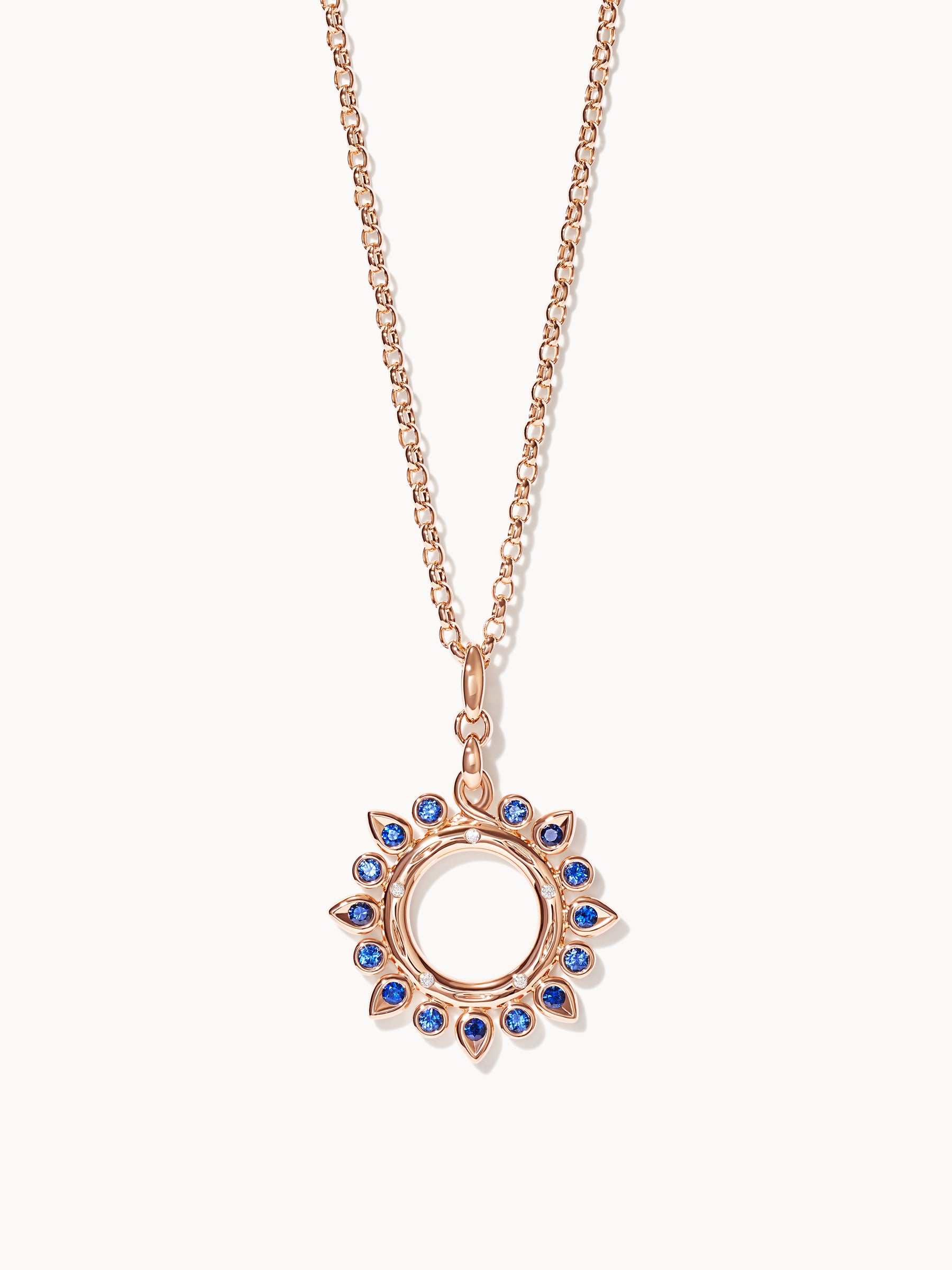 GYPSY Small Sun Anhänger in 'Ocean'