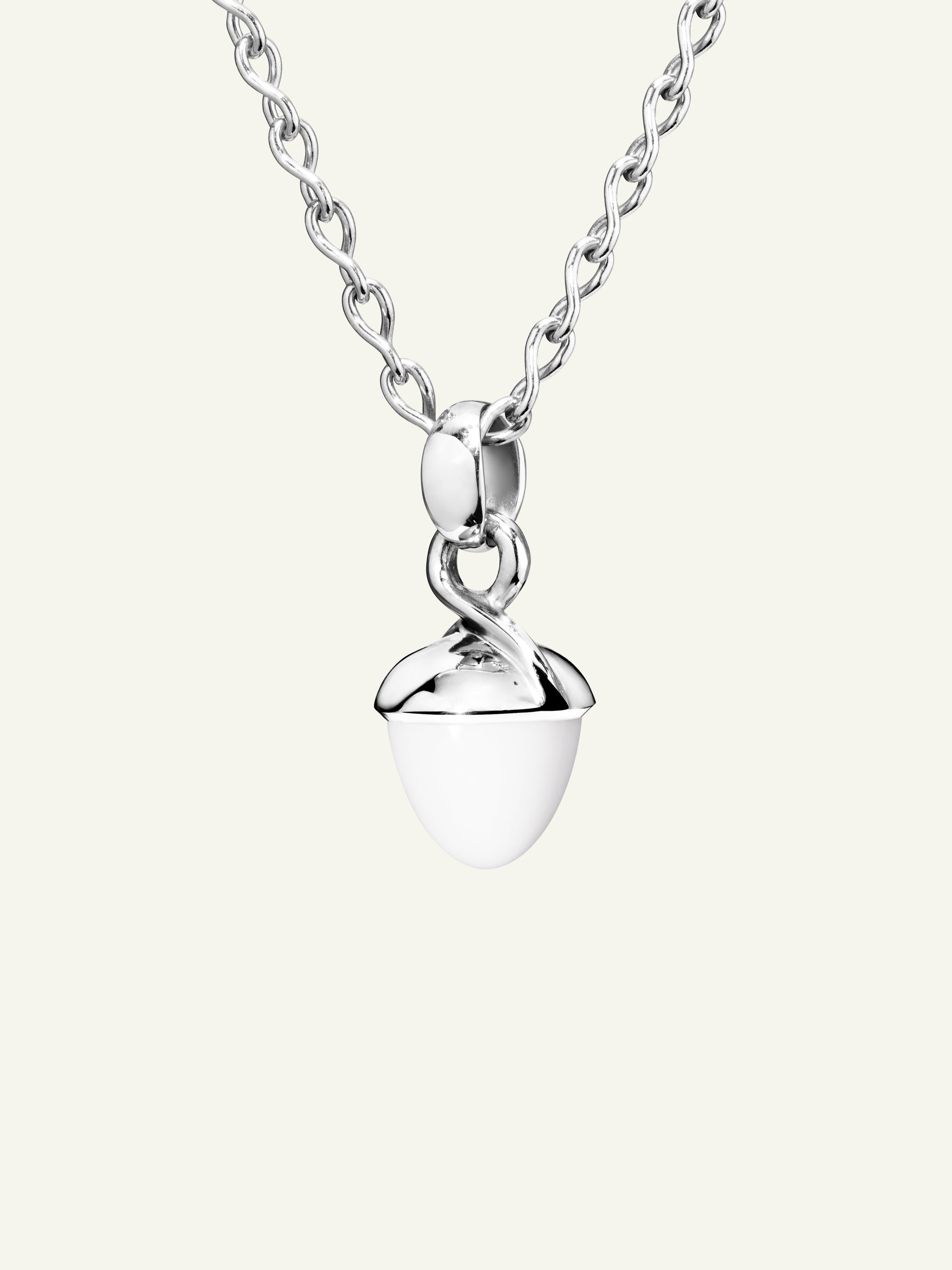 MIKADO Bouquet Pendant with Cacholong