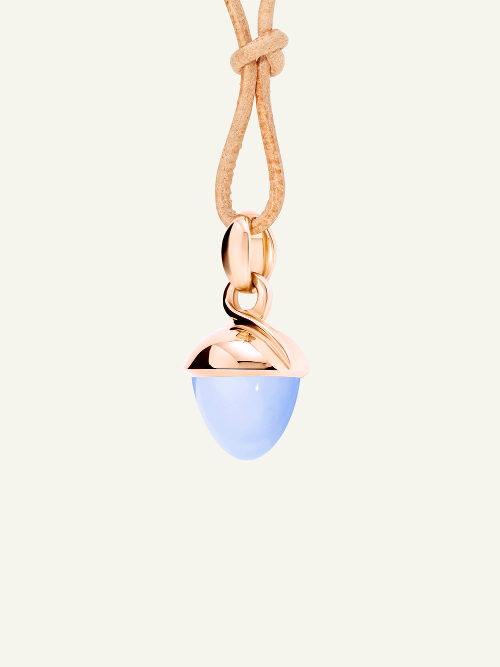 MIKADO Bouquet Pendant with Blue Chalcedony