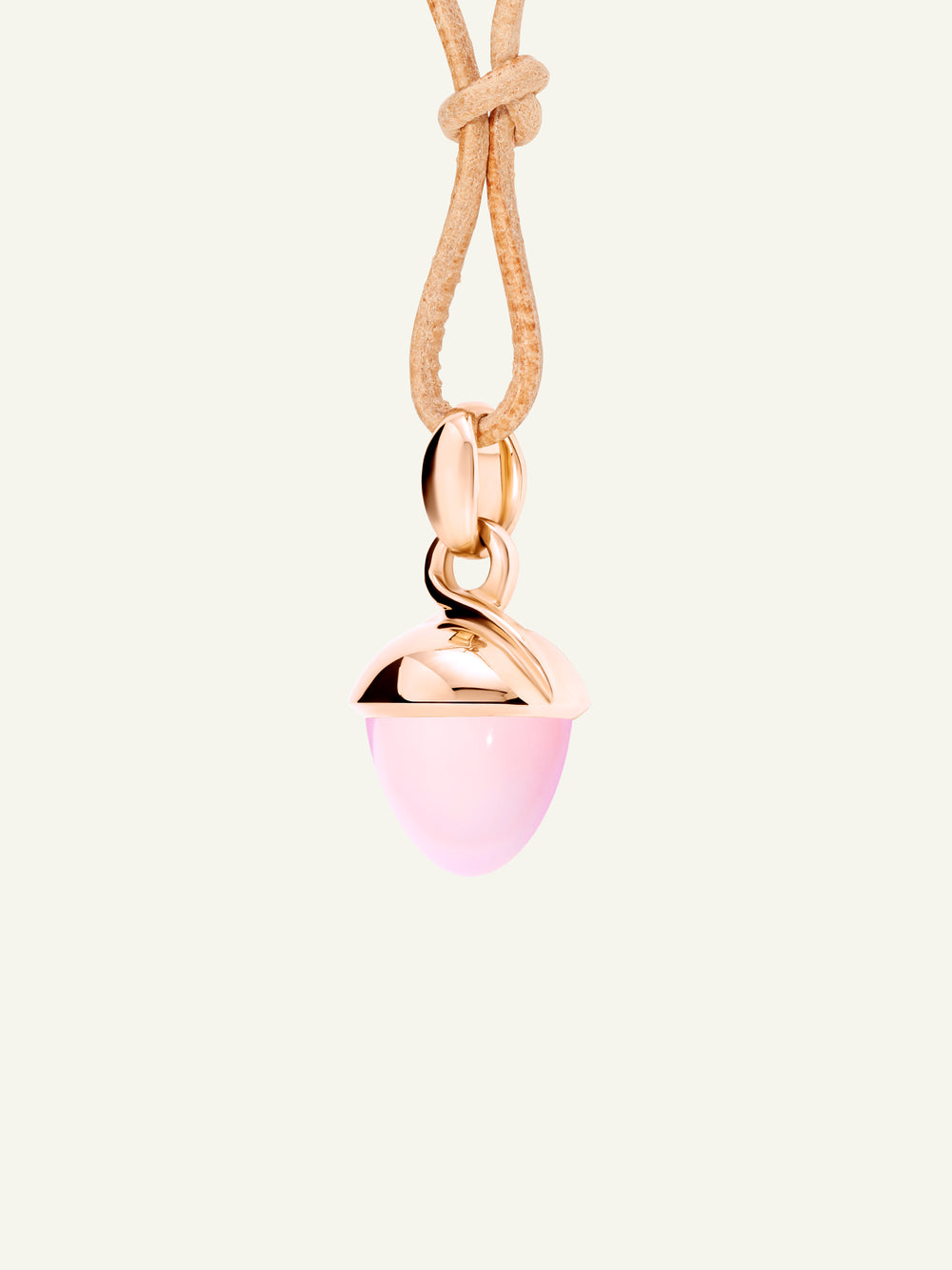 MIKADO Bouquet Pendant with Pink Chalcedony