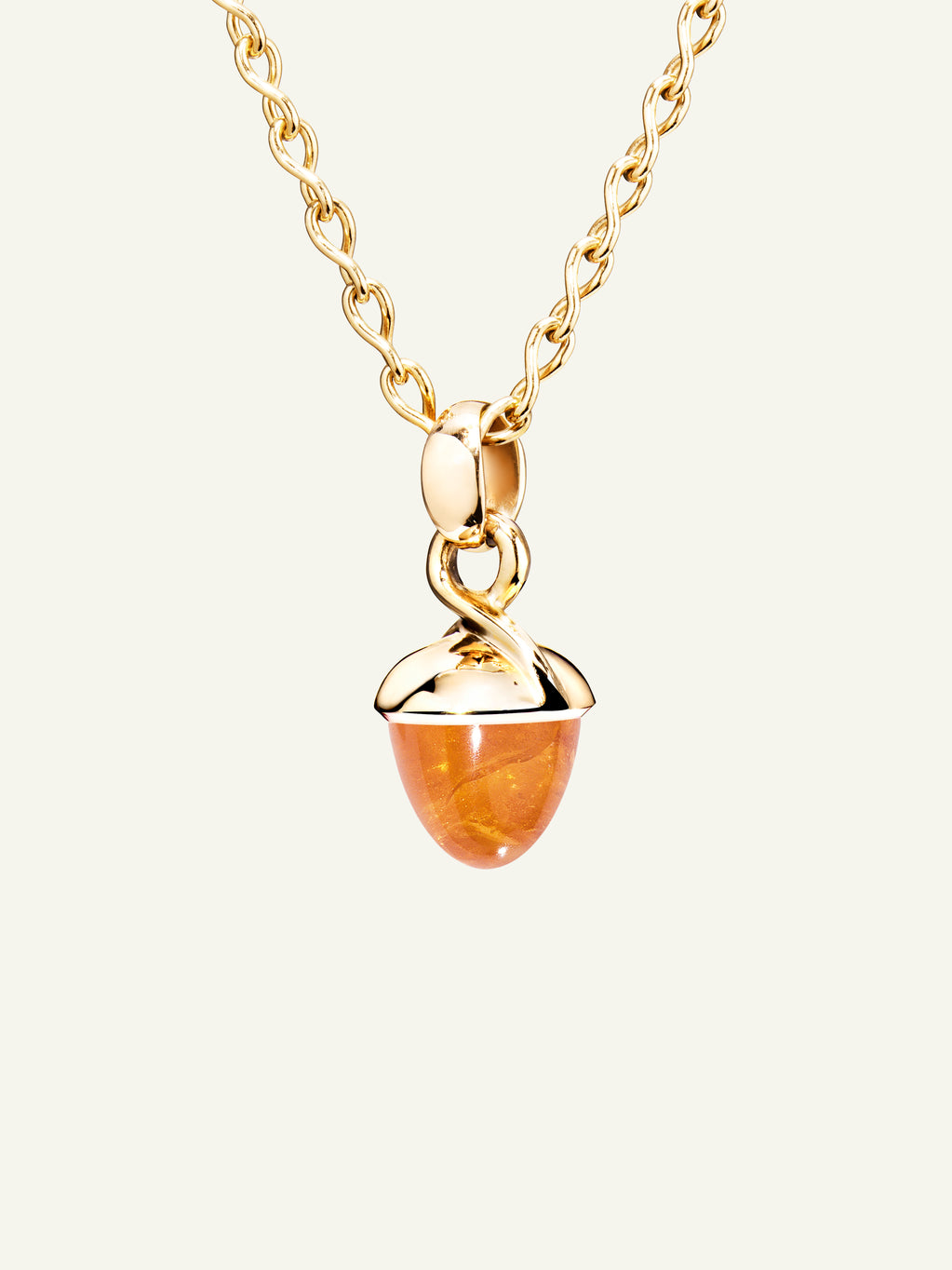 Pendant MIKADO Bouquet Mandarin Garnet