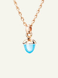 MIKADO Bouquet Pendant with Sky Topaz