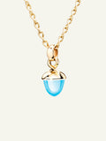 MIKADO Bouquet Pendant with Sky Topaz