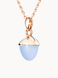 Pendant MIKADO Bouquet XL Chalcedony blue