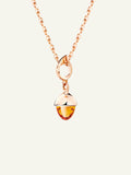 P-MFL-Cit-rg | MIKADO Flamenco Pendant with Citrine