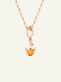 P-MFL-Man-rg | MIKADO Flamenco Pendant with Mandarin Garnet