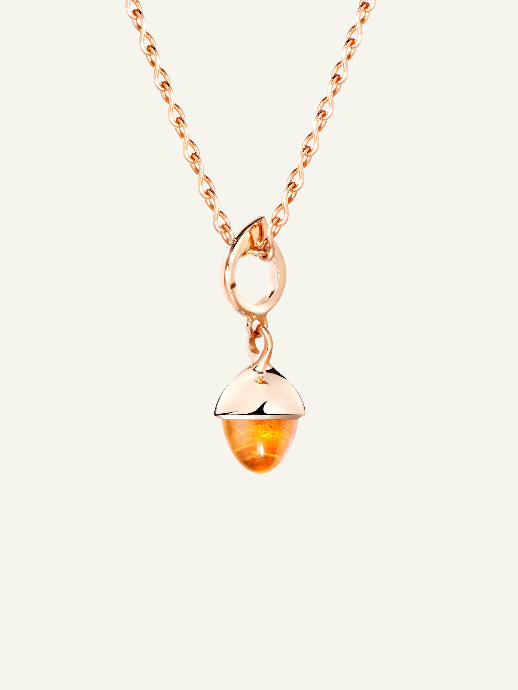 P-MFL-Man-rg | MIKADO Flamenco Pendant with Mandarin Garnet