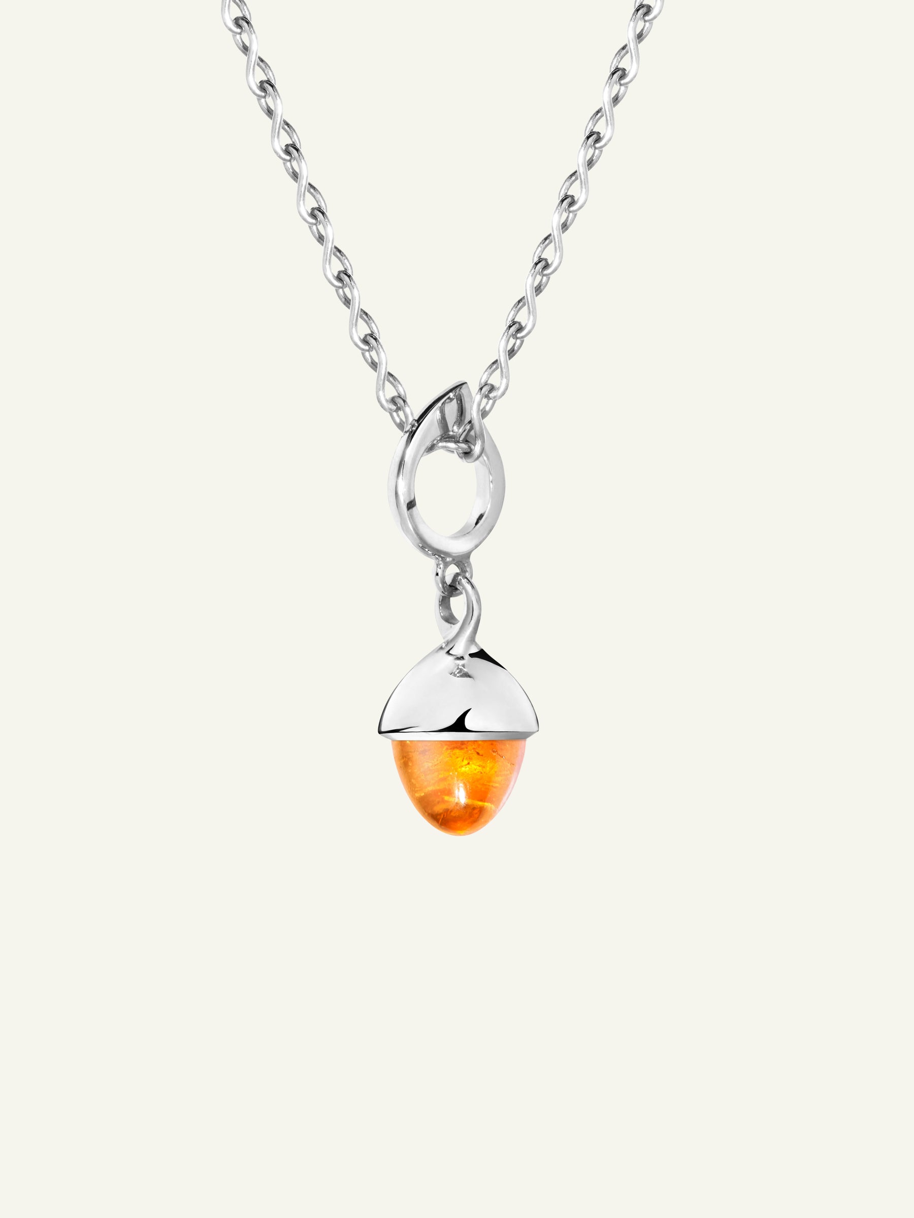 MIKADO Flamenco Pendant with Mandarin Garnet
