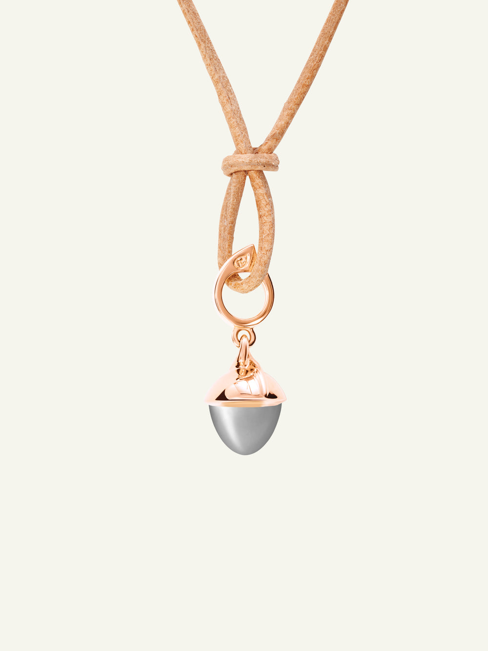 MIKADO Flamenco Anhänger mit Grauem Mondstein