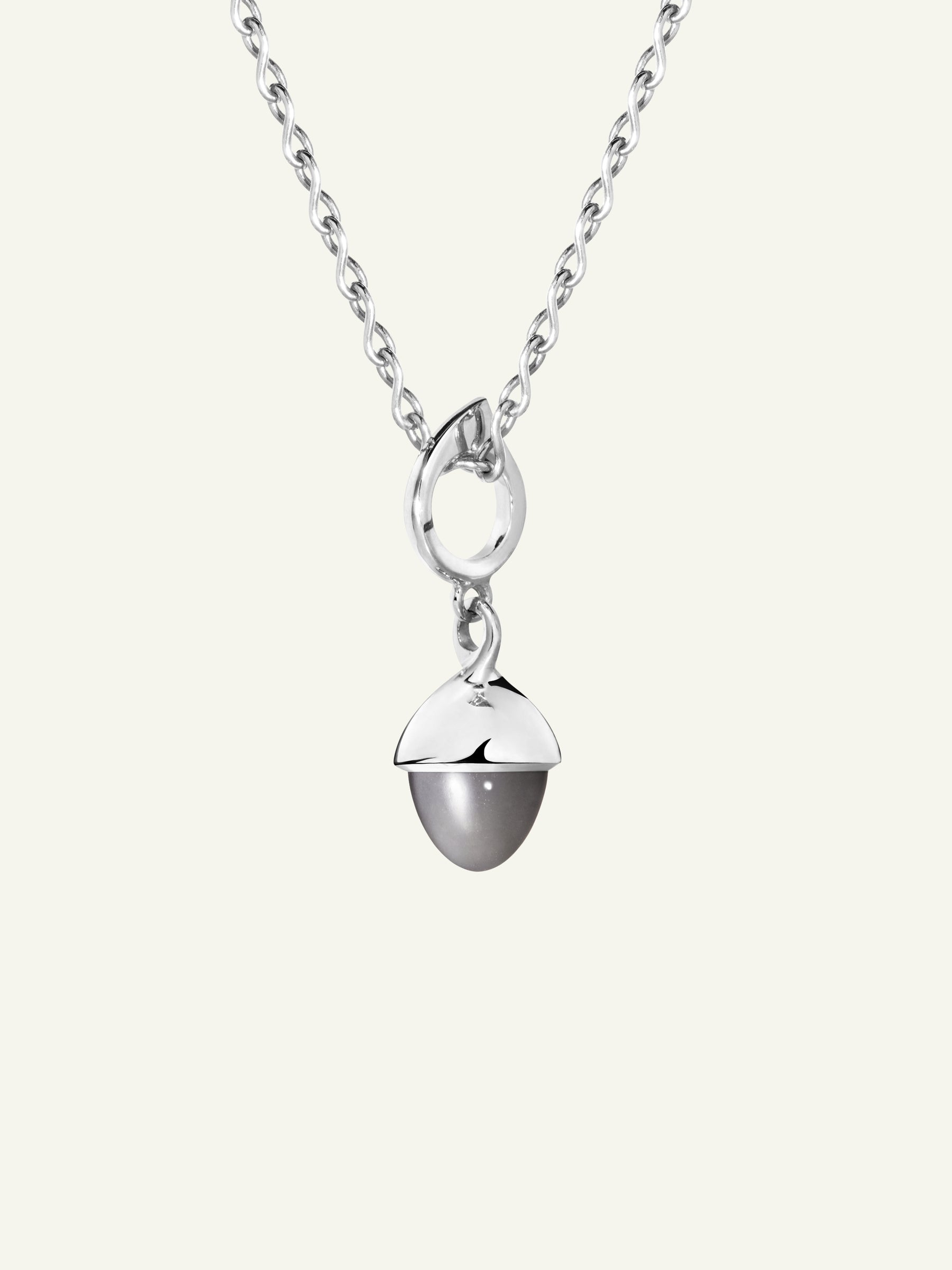 MIKADO Flamenco Anhänger mit Grauem Mondstein