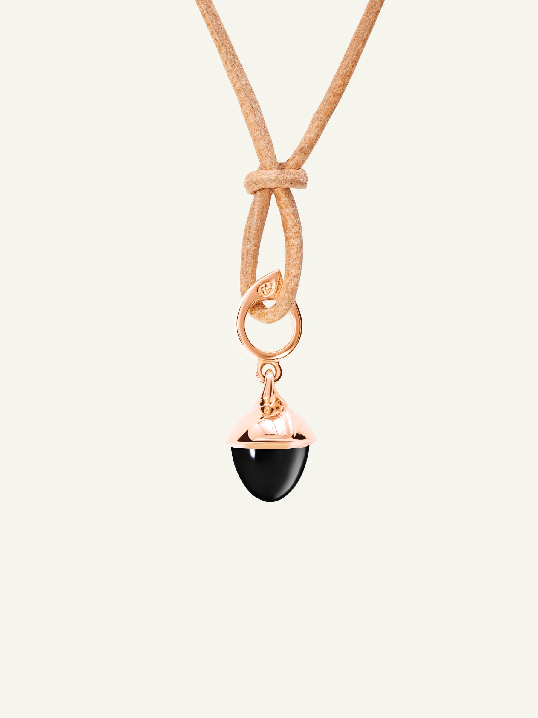 P-MFL-Onyx-rg | MIKADO Flamenco Pendant with Black Onyx