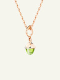 P-MFL-Per-rg | MIKADO Flamenco Pendant with Peridot