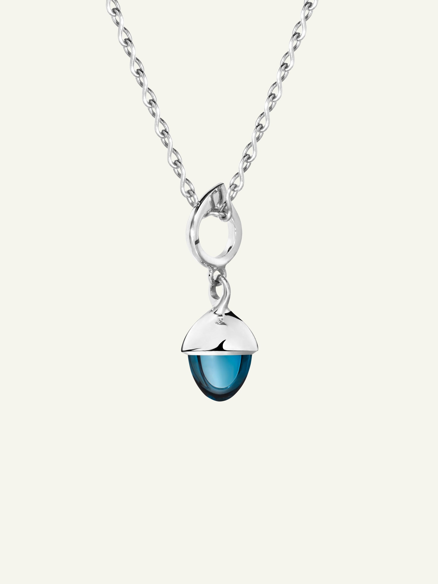MIKADO Flamenco Pendant with London Topaz