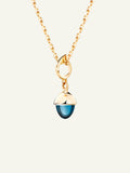 MIKADO Flamenco Pendant with London Topaz