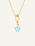 MIKADO Flamenco Pendant with Sky Topaz