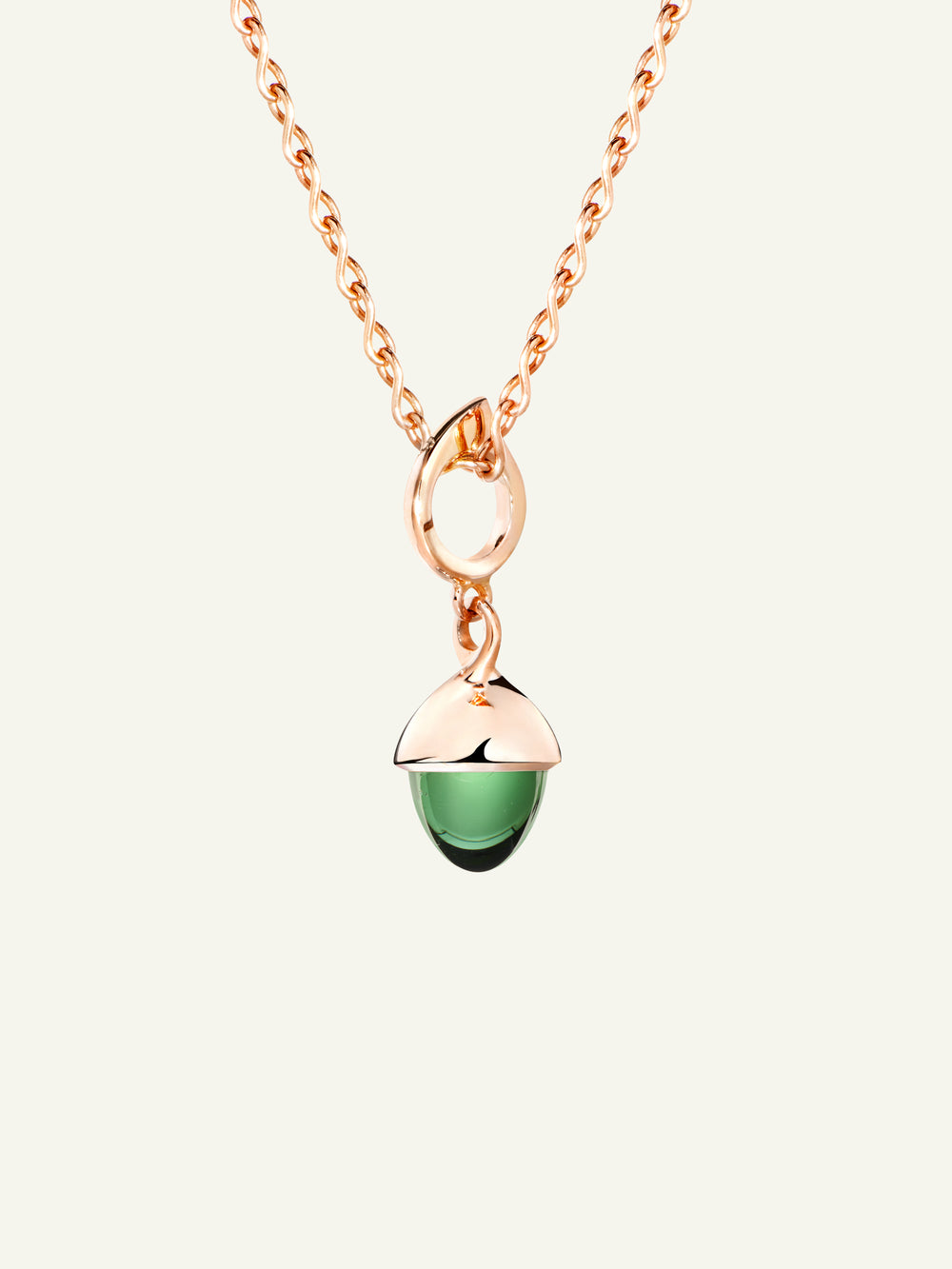 P-MFL-TuGr-rg | MIKADO Flamenco Pendant with Green Tourmaline