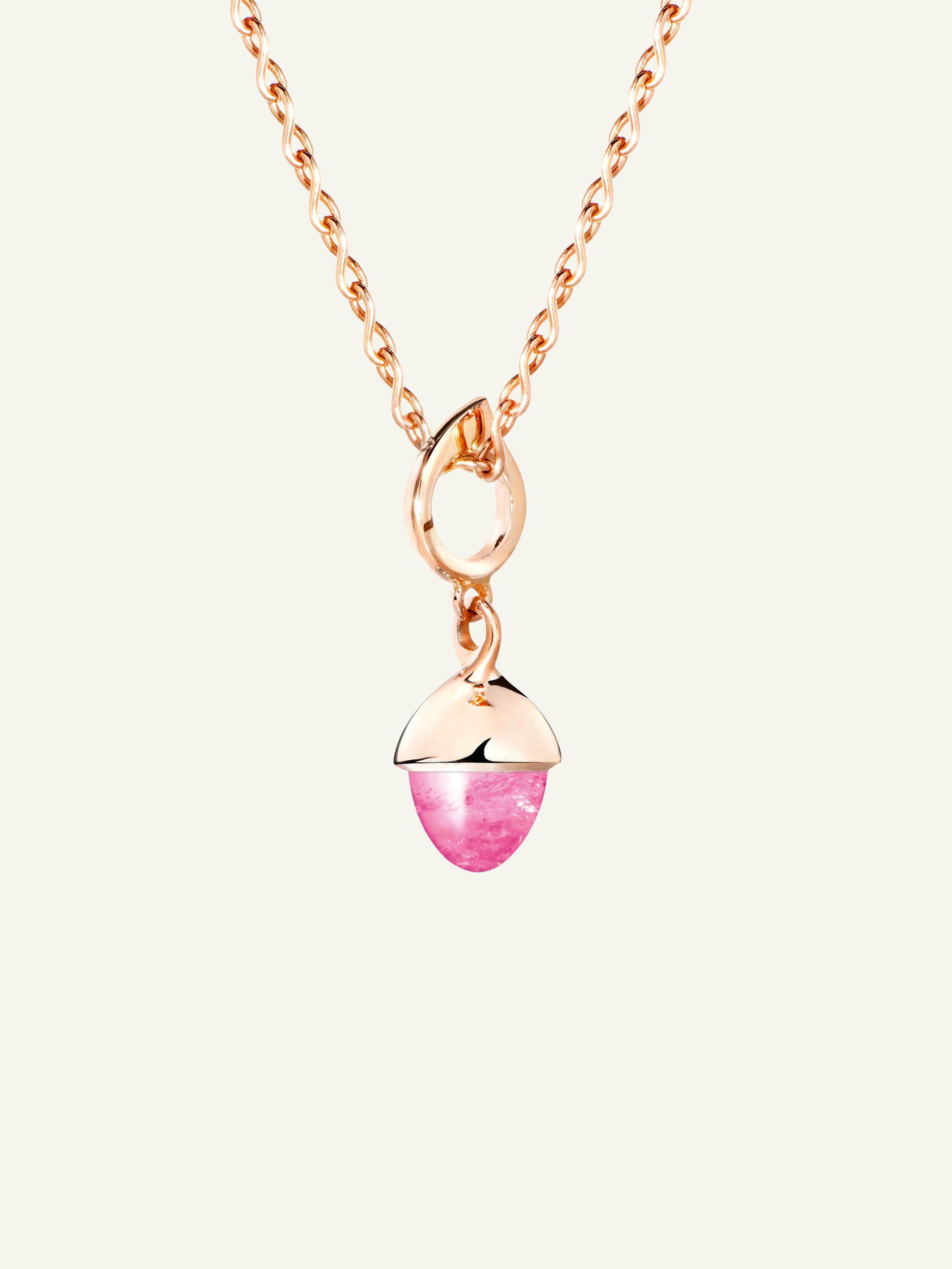 P-MFL-TuRo-rg | MIKADO Flamenco Pendant with Rose Tourmaline
