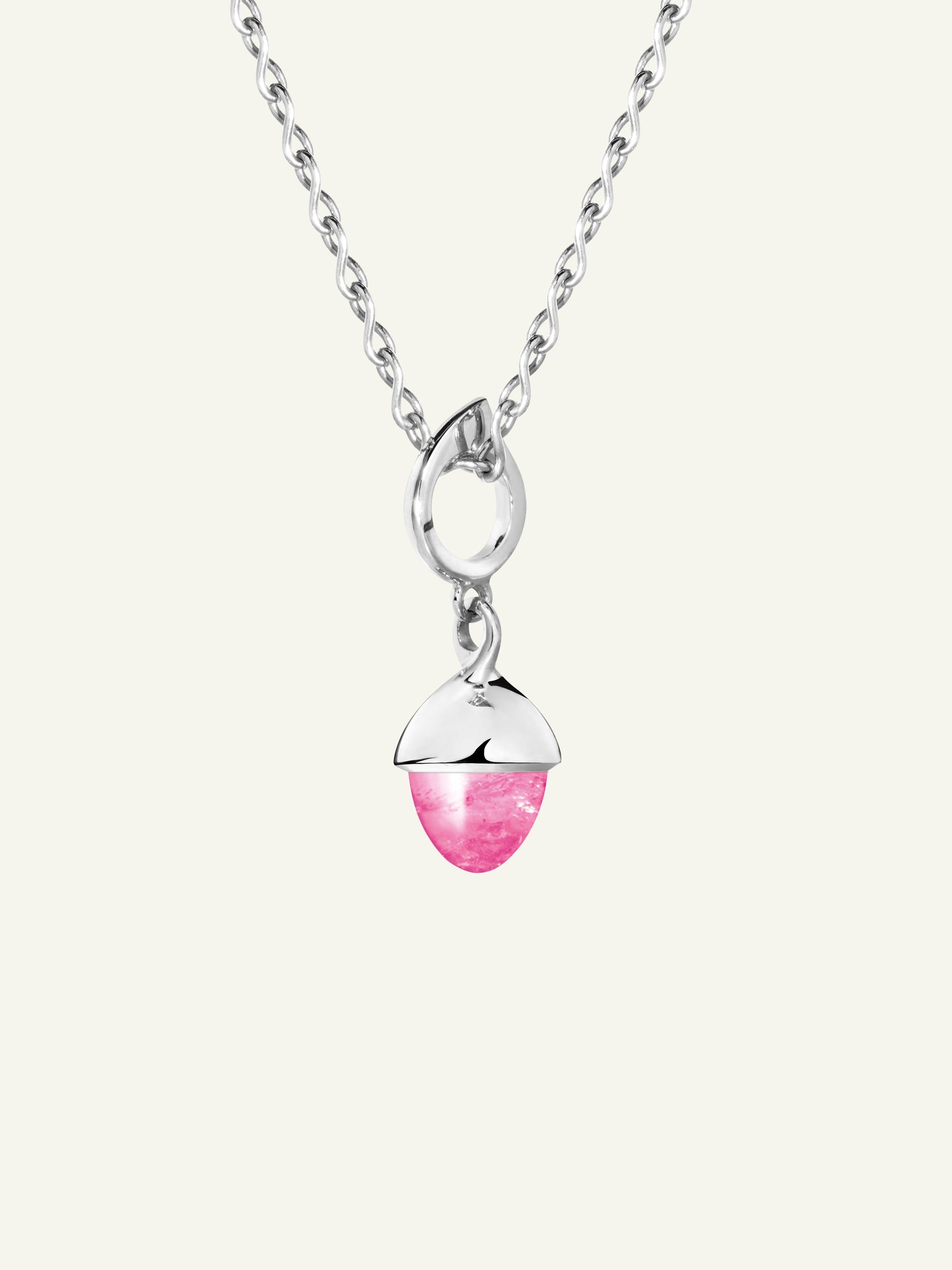 MIKADO Flamenco Anhänger mit Rosa Turmalin