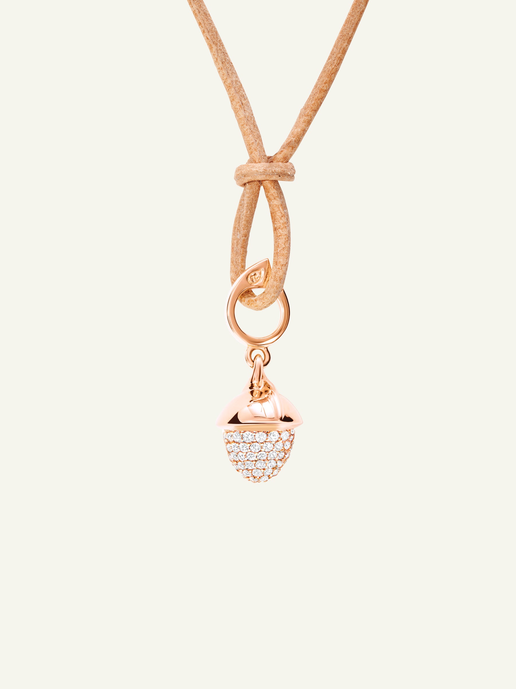 MIKADO Flamenco Pendant with Diamond Pavé
