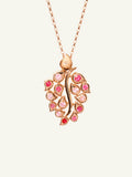 SNOWFLAKES Leaf Anhänger in Classic / 'Blush'