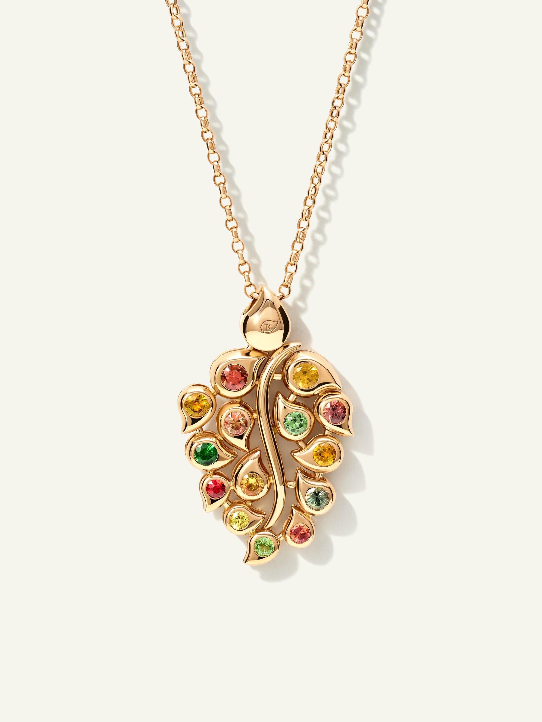 SNOWFLAKES Leaf Anhänger in 'Classic' / 'Indian Summer'