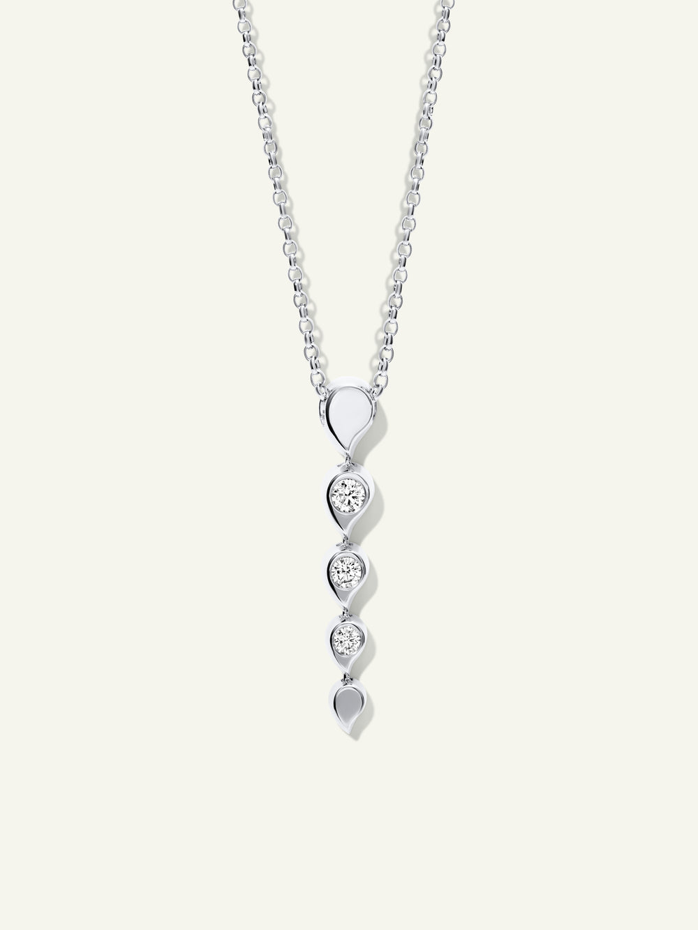 SNOWFLAKES Rivière Pendant in 'Classic'
