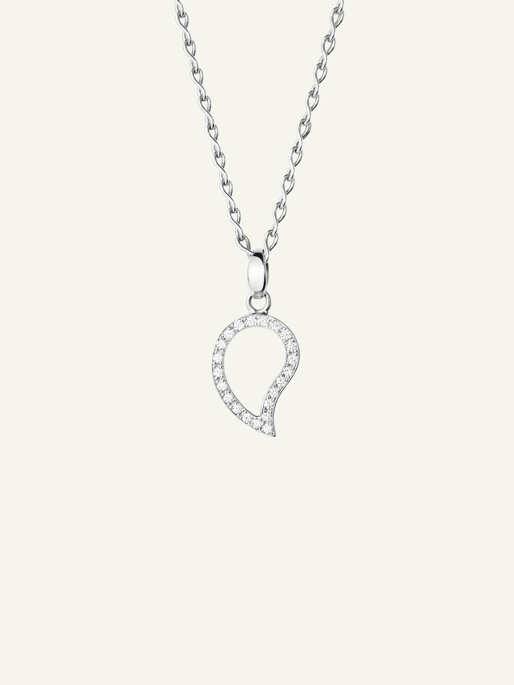 Pendant SIGNATURE small Diamond Pavé mit Diamant Pavé