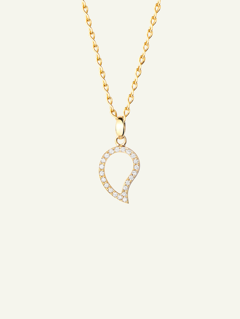 Pendant SIGNATURE small Diamond Pavé with Diamond Pavé