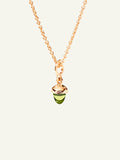 P-mMC-Per-rg | MiniMIKADO Pendant with Peridot