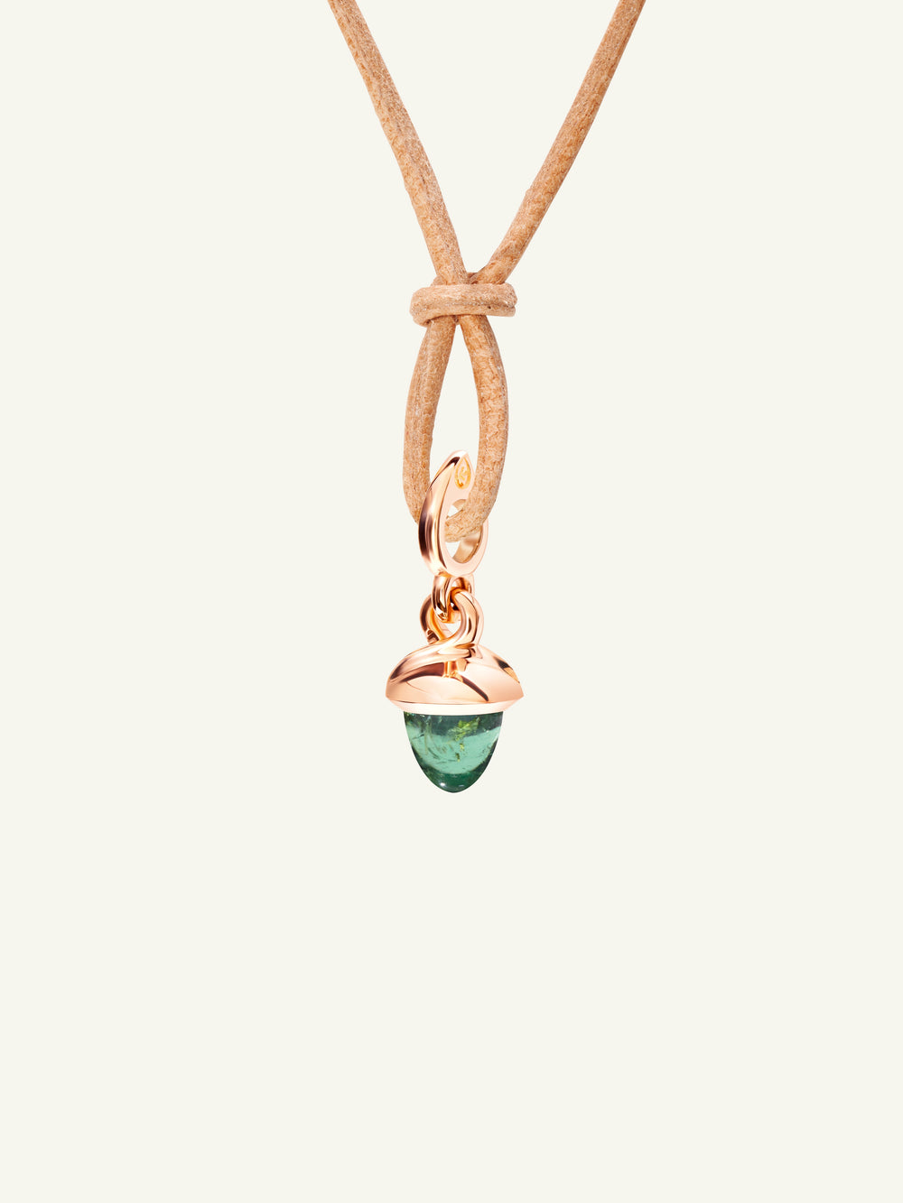 P-mMC-TuGr-rg | MiniMIKADO Pendant with Green Tourmaline