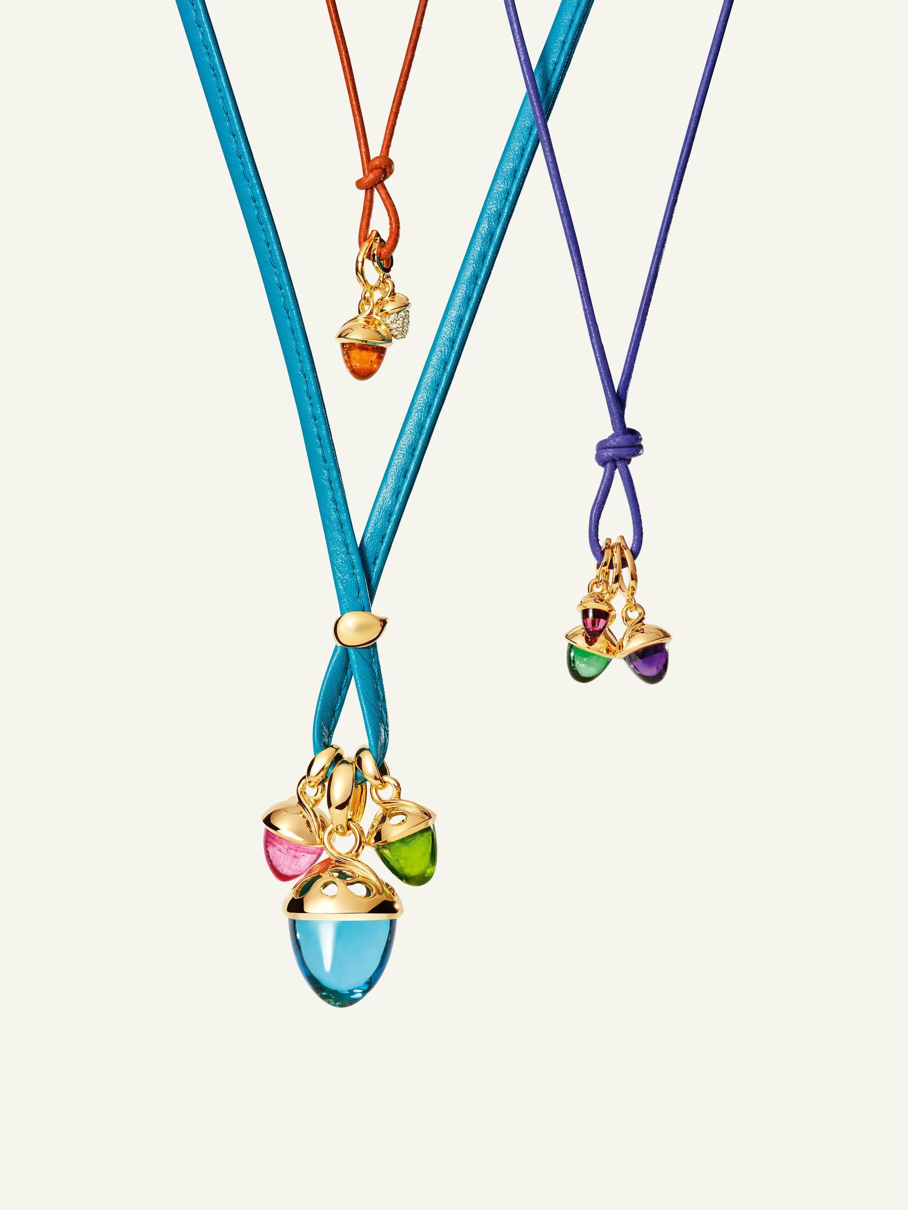 MiniMIKADO Pendant with Diamond Pavé