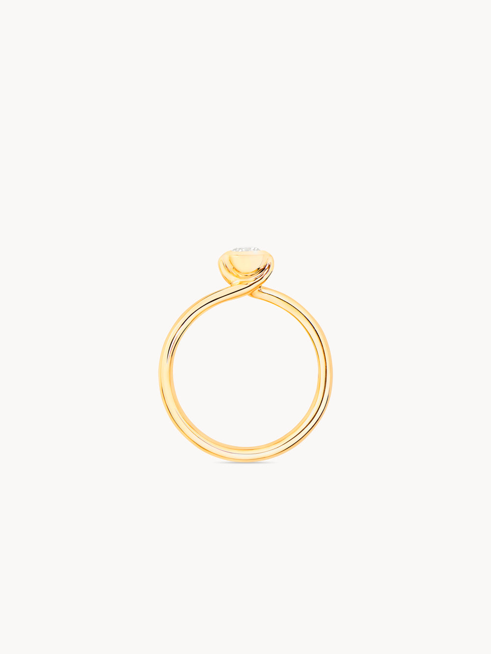 Ring BOUTON Solitaire Classic Diamant