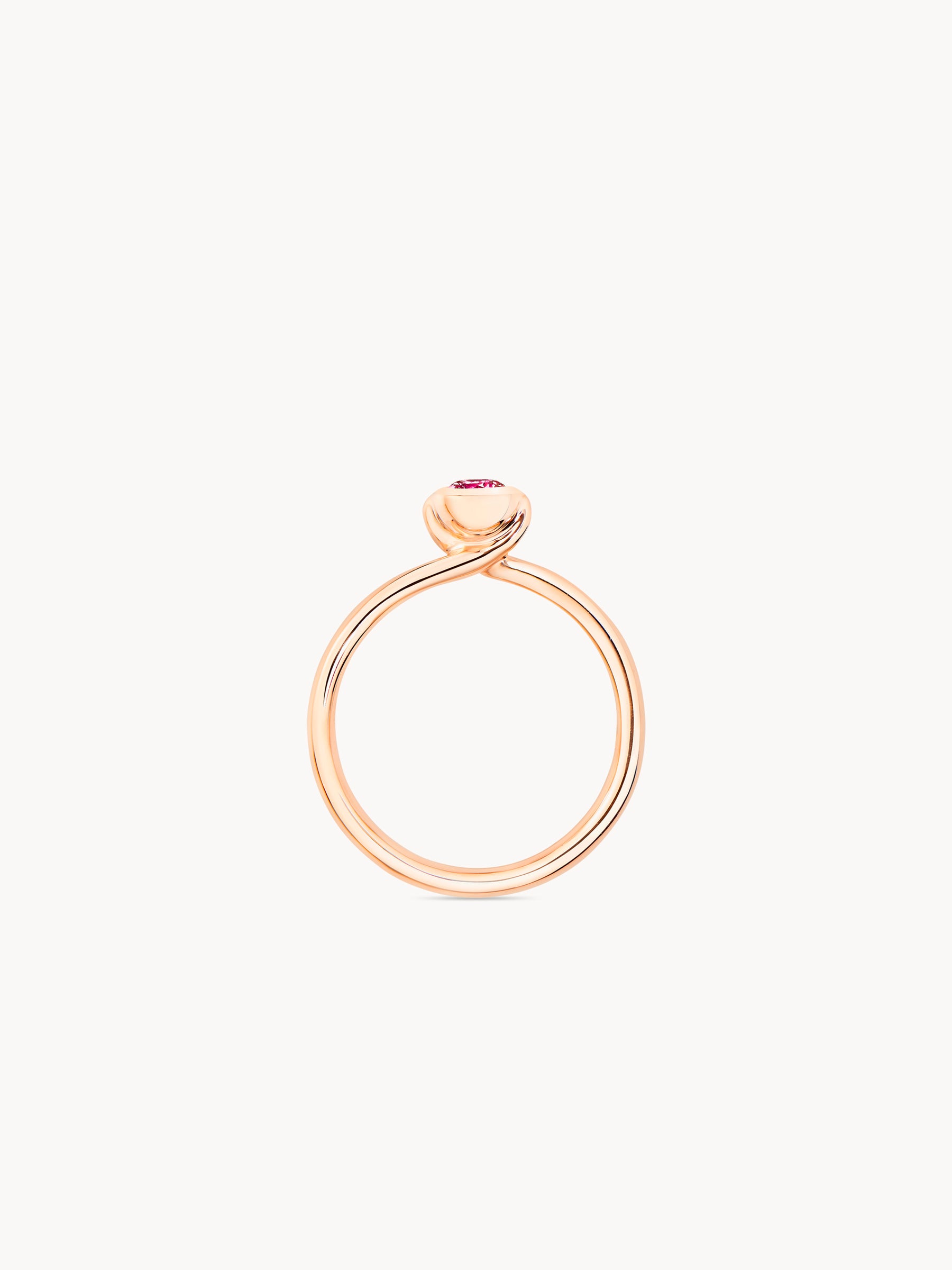 Ring BOUTON Solitaire Spinel pink pink Spinell