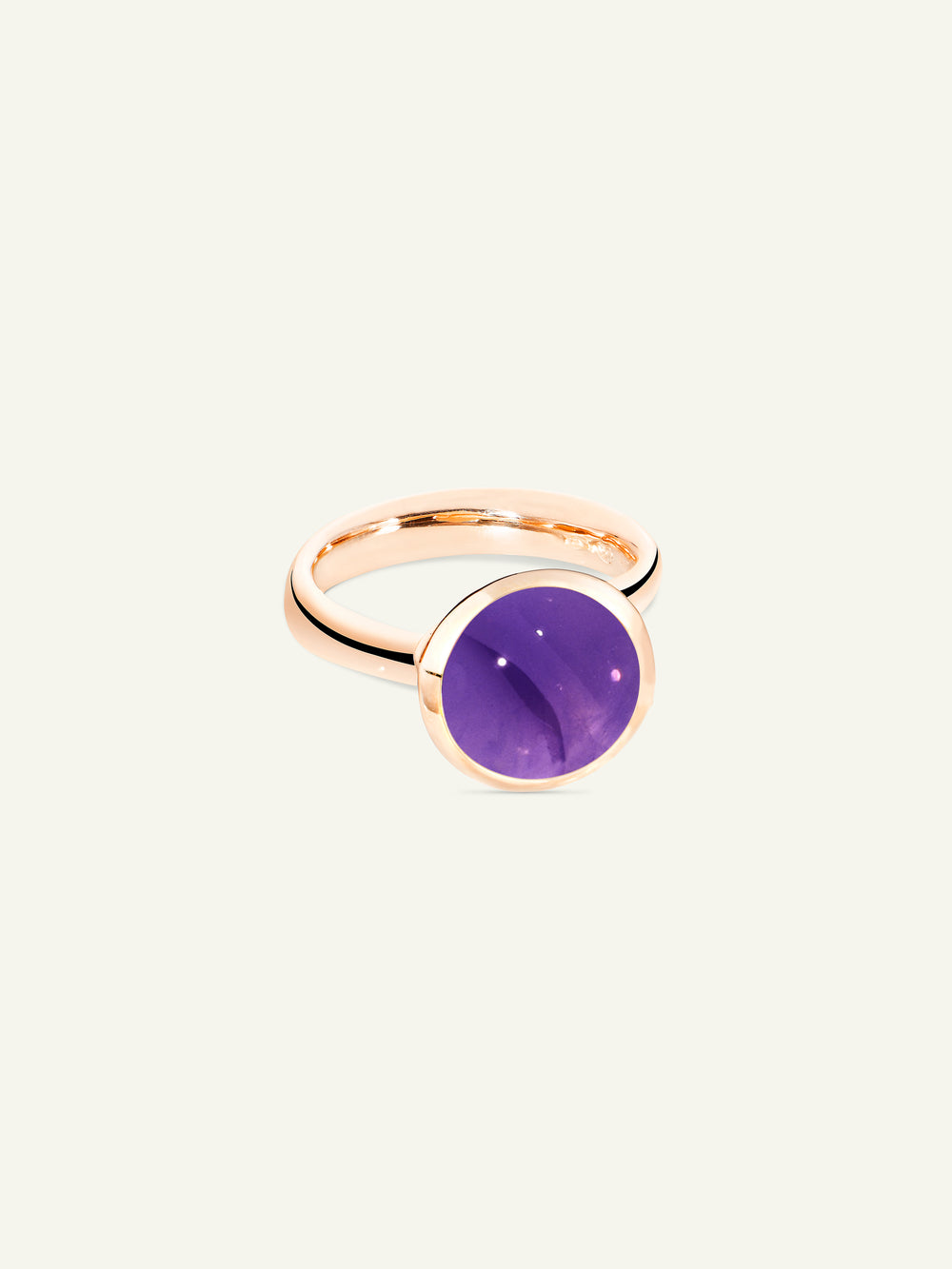 R-BOU-l-Am-rg | BOUTON Large Ring with Amethyst
