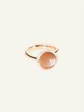 BOUTON Large Ring mit Braunem Mondstein