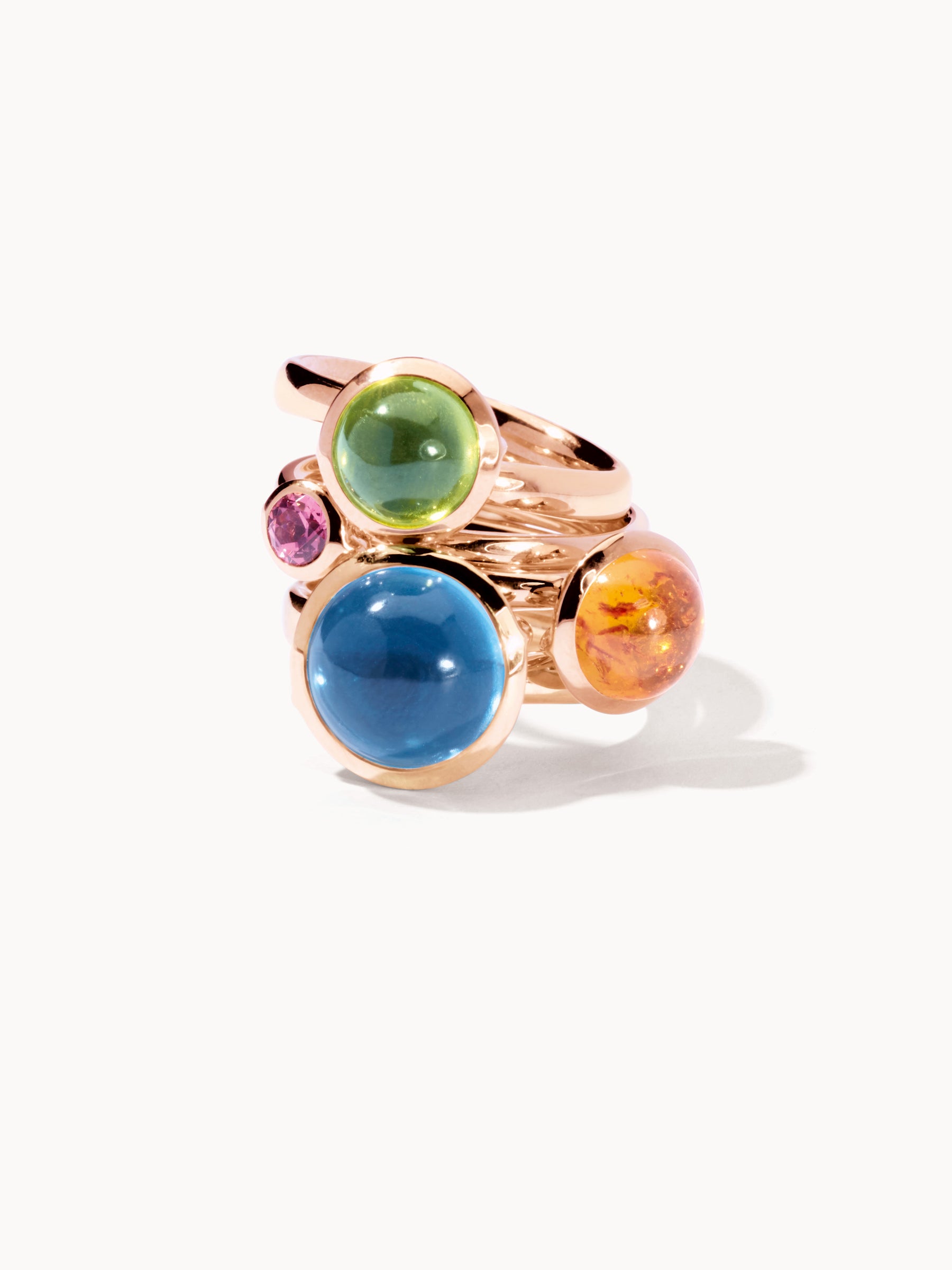 BOUTON Small Ring with Peridot