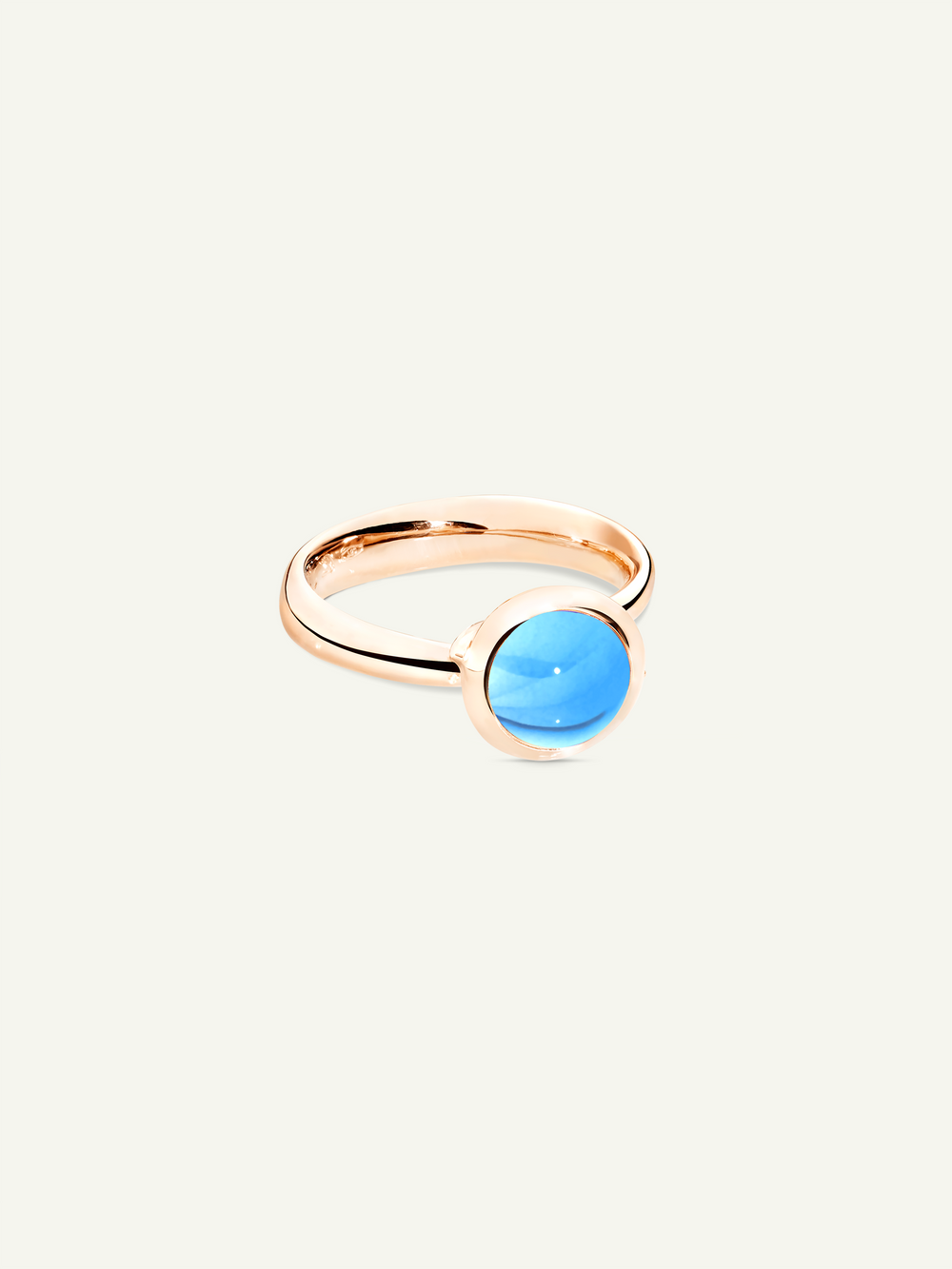 Ring BOUTON small Swiss Topaz Swiss Topas