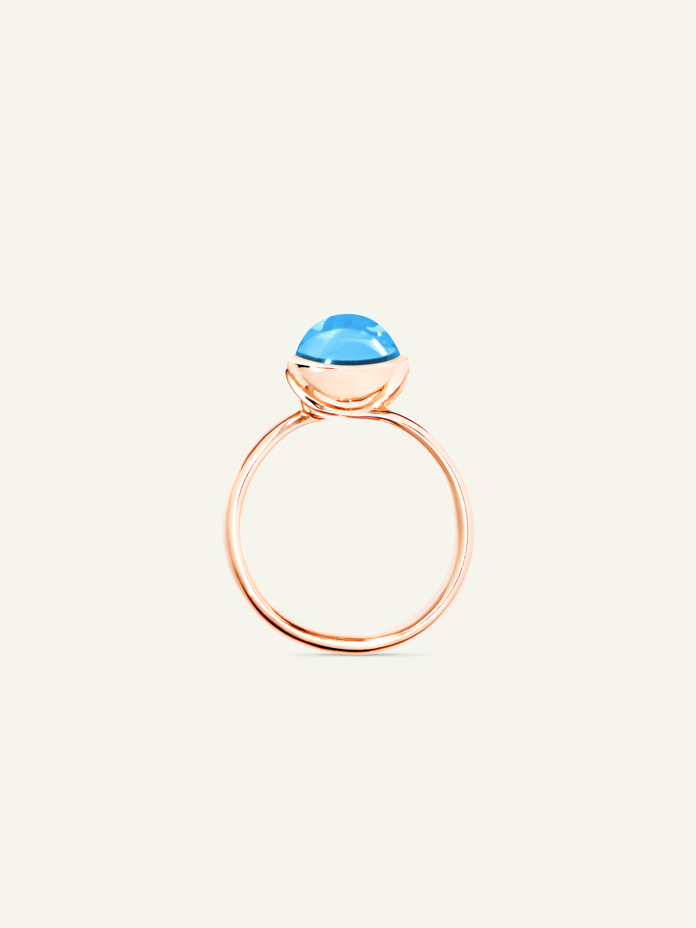 Ring BOUTON small Swiss Topaz Swiss Topas