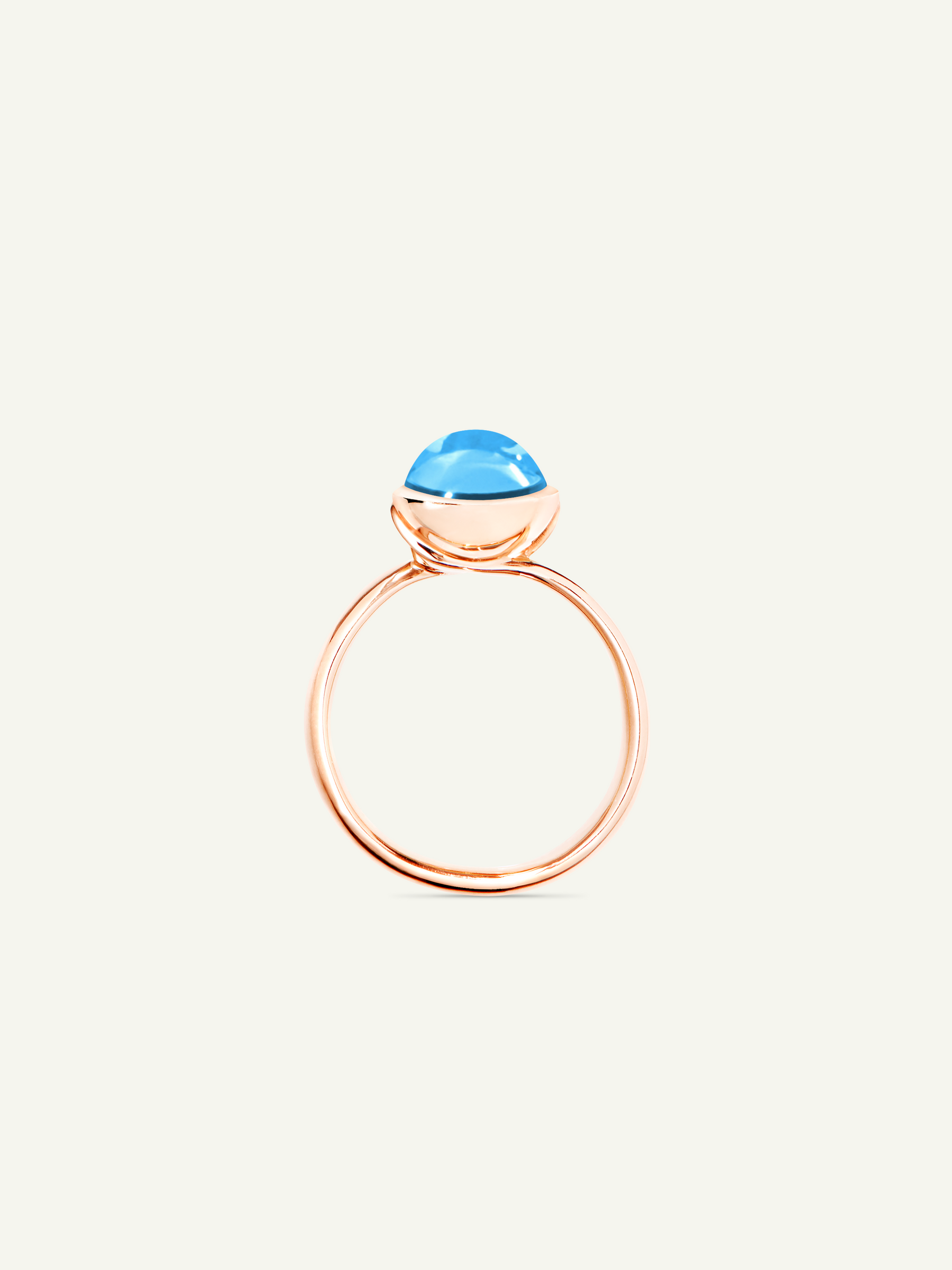 Ring BOUTON small Swiss Topaz Swiss Topas