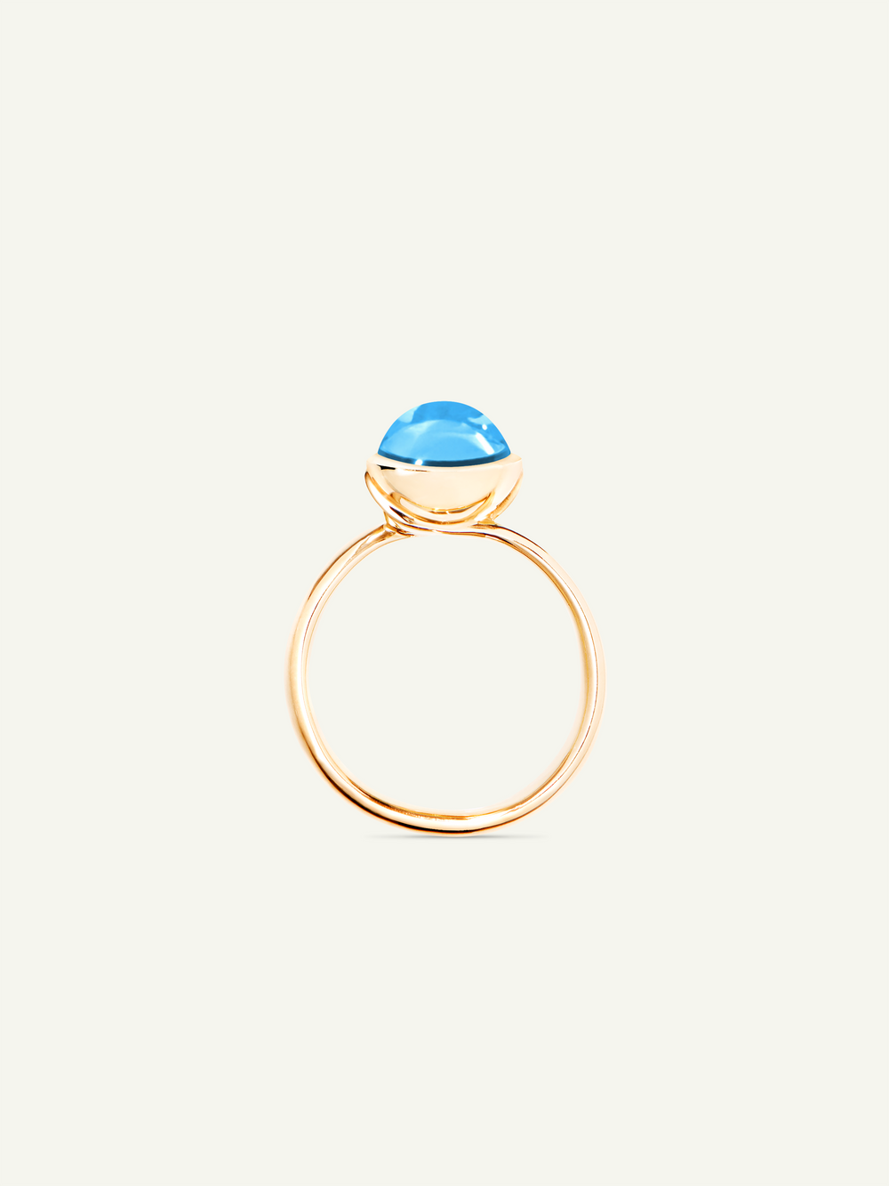 Ring BOUTON small Swiss Topaz Swiss Topas